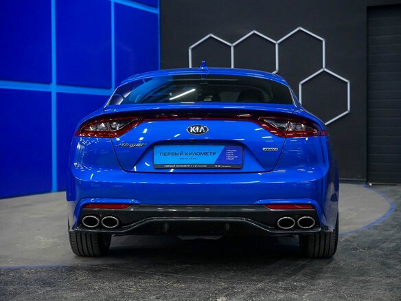2019 Kia Stinger I, голубой, 3210000 рублей - вид 7