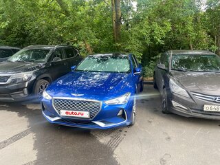 2019 Genesis G70 I, синий, 2950000 рублей, вид 4