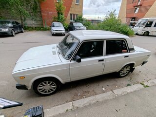 1997 Lada (ВАЗ) 2107, белый, 150000 рублей, вид 4