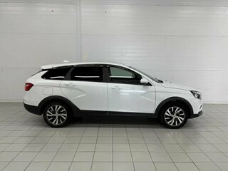 2021 Lada (ВАЗ) Vesta SW Cross I, белый, 1370000 рублей, вид 4