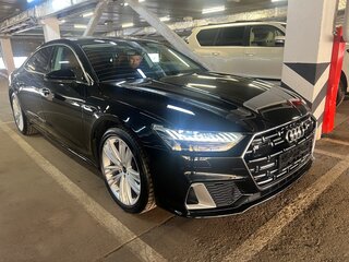 2024 Audi A7 L 45 TFSI II (4K), чёрный, 6040000 рублей, вид 3