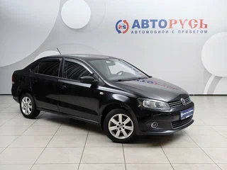 2013 Volkswagen Polo V, чёрный, 819000 рублей, вид 1