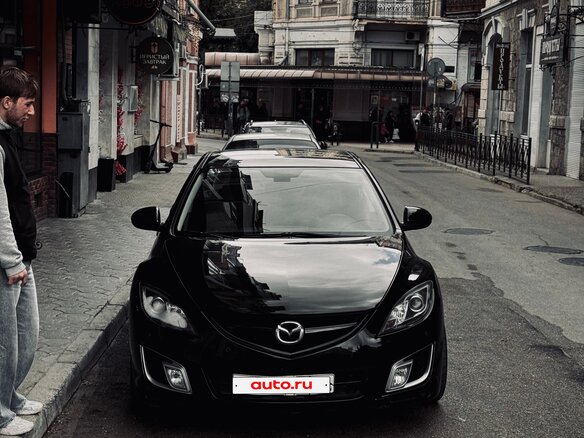2007 Mazda 6 II (GH), чёрный, 990000 рублей - вид 1