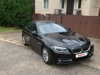 2015 BMW 5 серии 530d xDrive VI (F10/F11/F07) Рестайлинг, чёрный, 1790688 рублей, вид 1