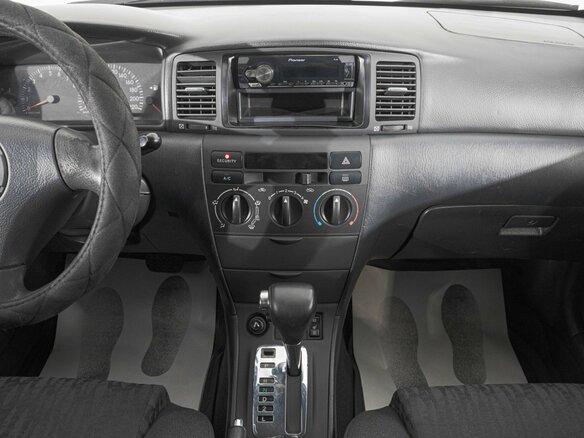 2002 Toyota Corolla IX (E120, E130), серый, 619000 рублей - вид 14