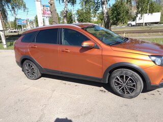 2020 Lada (ВАЗ) Vesta SW Cross I, оранжевый, 1035000 рублей, вид 3