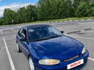 1999 Mitsubishi Colt V (CJ), синий, 95000 рублей, вид 3