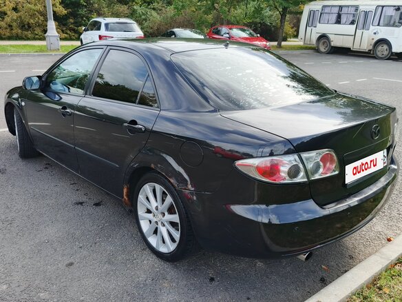 2006 Mazda 6 I (GG) Рестайлинг, чёрный, 299000 рублей - вид 19