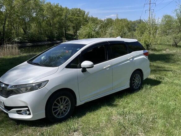 2015 Honda Shuttle II, белый, 1250000 рублей - вид 3