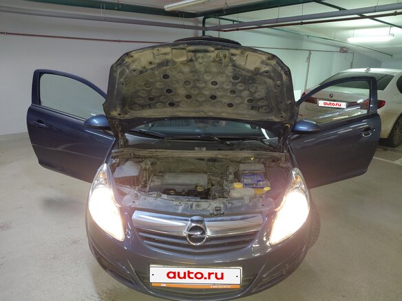2010 Opel Corsa D Рестайлинг I, синий, 890000 рублей - вид 8
