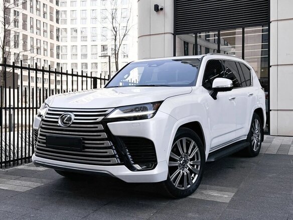 2026 Lexus LX 700h IV, белый