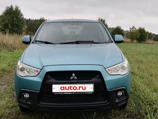 2012 Mitsubishi ASX I Рестайлинг, голубой, 610000 рублей, вид 2