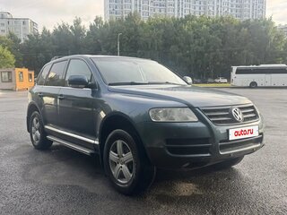 2005 Volkswagen Touareg I, серый, 850000 рублей, вид 2