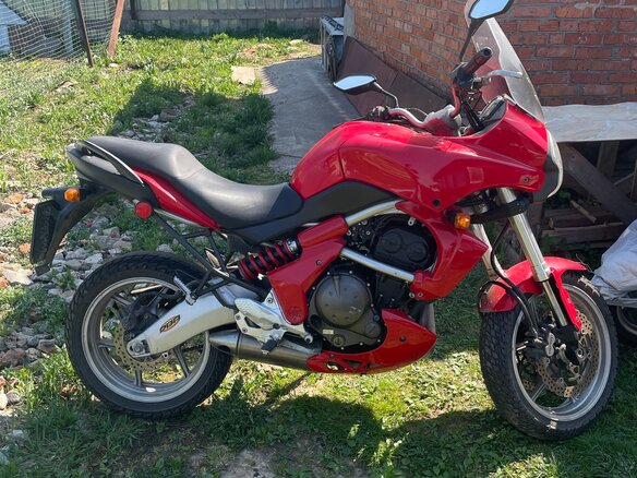 2008 Kawasaki Versys 650, красный, 340000 рублей