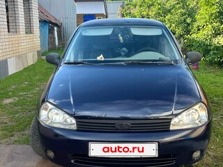 2008 Lada (ВАЗ) Kalina I, синий, 270000 рублей, вид 1