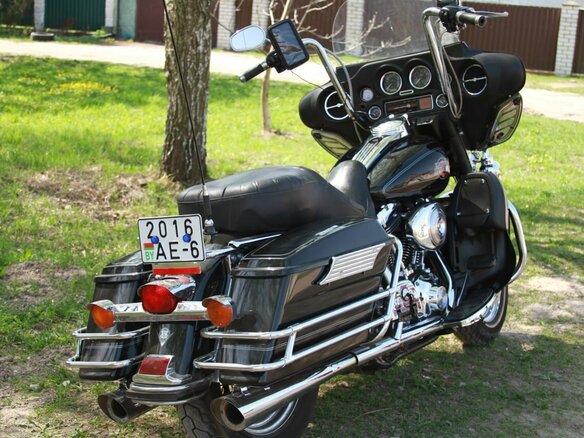 2004 Harley-Davidson Electra Glide, чёрный, 570000 рублей - вид 20