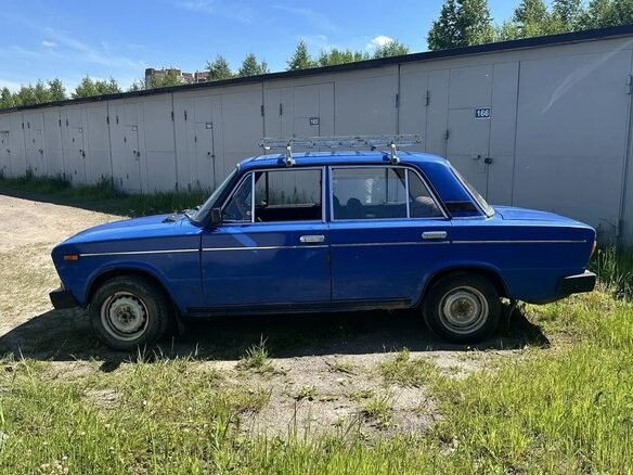 1998 Lada (ВАЗ) 2106, синий, 160000 рублей - вид 3