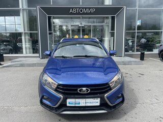 2021 Lada (ВАЗ) Vesta SW Cross I, синий, 999000 рублей, вид 2