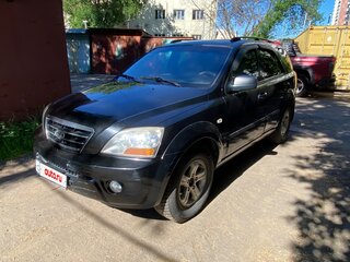2008 Kia Sorento I Рестайлинг, чёрный, 580000 рублей, вид 1