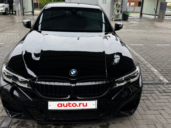 2020 BMW 3 серии 330i VII (G2x), чёрный, 3450000 рублей - вид 1