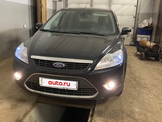2009 Ford Focus II Рестайлинг, чёрный, 550000 рублей, вид 1