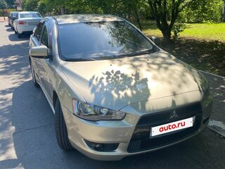 2007 Mitsubishi Lancer X, бежевый, 650000 рублей, вид 2