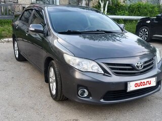 2013 Toyota Corolla X (E140, E150) Рестайлинг, серый, 1100000 рублей, вид 2