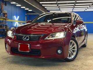 2012 Lexus CT 200h I, красный, 1549000 рублей, вид 1