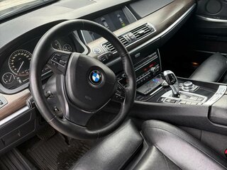 2012 BMW 5 серии Gran Turismo 535i xDrive VI (F10/F11/F07), чёрный, 1700000 рублей, вид 4