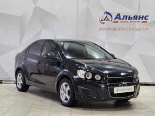 2012 Chevrolet Aveo II, чёрный, 480000 рублей, вид 1