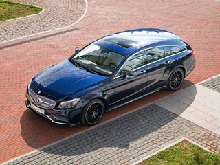 2014 Mercedes-Benz CLS AMG 63 AMG II (W218) Рестайлинг, синий, 5500000 рублей, вид 1