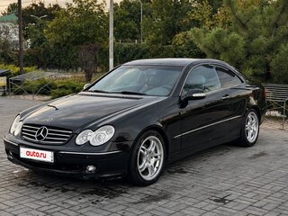 2003 Mercedes-Benz CLK-Класс 200 II (W209), чёрный, 850000 рублей, вид 1