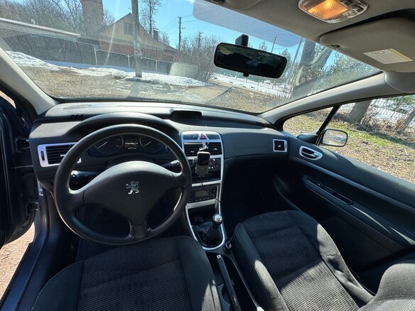 2006 Peugeot 307 I Рестайлинг, серый, 470000 рублей - вид 11