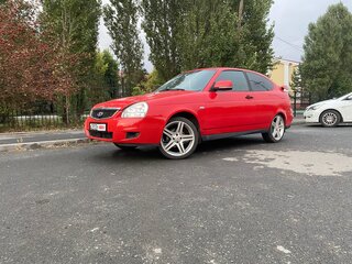 2012 Lada (ВАЗ) Priora I, красный, 450000 рублей, вид 1