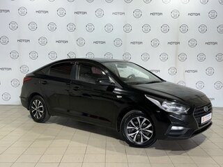 2018 Hyundai Solaris II, чёрный, 1160000 рублей, вид 1