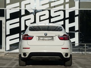 2013 BMW X6 35i I (E71) Рестайлинг, белый, 1703400 рублей, вид 4