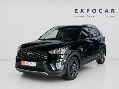 2021 Hyundai Creta I Рестайлинг, чёрный, 1985000 рублей, вид 1