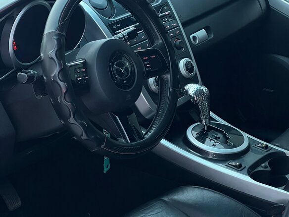 2007 Mazda CX-7 I, чёрный, 820000 рублей - вид 4