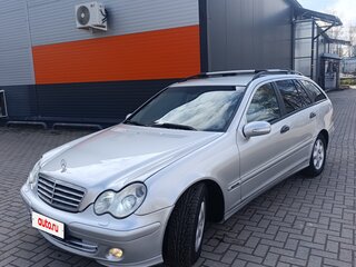 2005 Mercedes-Benz C-Класс 220 II (W203) Рестайлинг, серебристый, 580000 рублей, вид 1