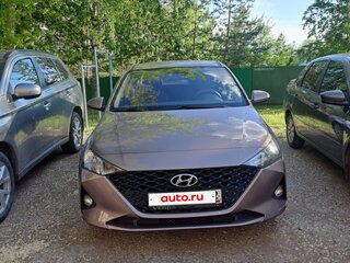 2020 Hyundai Solaris II, коричневый, 1370000 рублей, вид 1