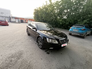 2009 Hyundai Sonata V (NF) Рестайлинг, чёрный, 730000 рублей, вид 3