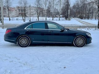 2014 Mercedes-Benz S-Класс 400 Long VI (W222, C217), чёрный, 3400000 рублей, вид 4