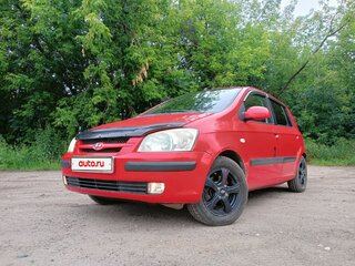 2004 Hyundai Getz I, красный, 180000 рублей, вид 1