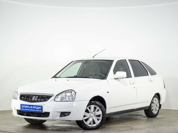2011 Lada (ВАЗ) Priora I, белый - вид 2