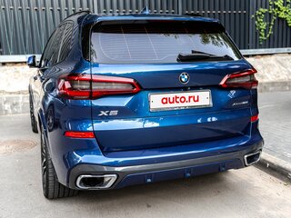 2019 BMW X5 40i IV (G05/G18), синий, 7400000 рублей, вид 5
