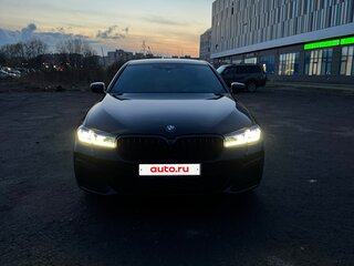 2020 BMW 5 серии 530d xDrive VII (G30/G31/G38) Рестайлинг, чёрный, 6000000 рублей, вид 2