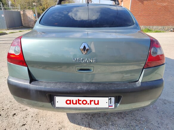 2004 Renault Megane II, зелёный, 310000 рублей - вид 3