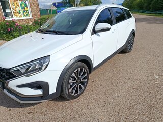 2024 Lada (ВАЗ) Vesta SW I Рестайлинг (NG), белый, 1680000 рублей, вид 2
