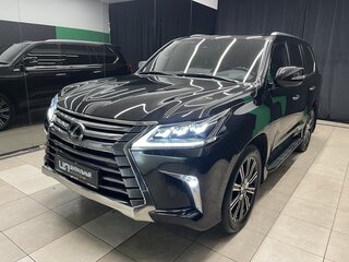 2020 Lexus LX 570 III Рестайлинг 2, чёрный, 10700000 рублей, вид 4