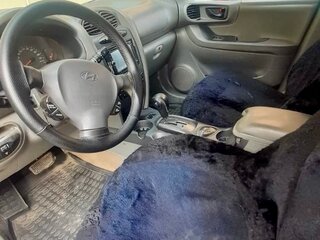 2001 Hyundai Santa Fe I, серебристый, 400000 рублей, вид 5